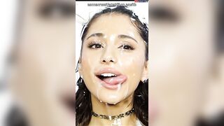 The most beautiful cum covered chick - deepfake Ariana Grande wpop allpop