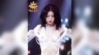 CHAERYEONG SHOWS TITS 37807 1 KPOP ALLPOP