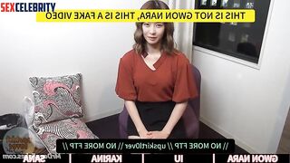 Threesome was captured on cam, fake Nara, IU, Karina, Sana 권나라 이지은 헬로비너스 KPOP ALLPOP