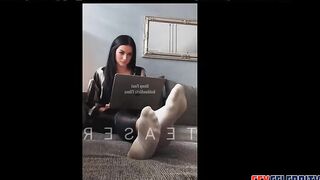Face Swap Ana de Armas - Worn Dirty Socks Sole Tease While Ignoring You WPOP ALLPOP