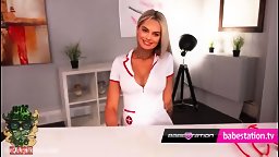 Margot Robbie - Sexy Nurse Wank