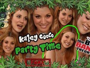 Kaley Cuoco - Party Time | FAKE