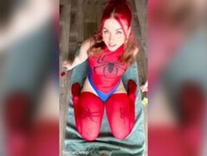 Not Ana de Armas Sipderman cosplay JOI-preview