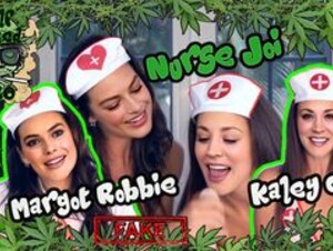 Margot Robbie & Kaley Cuoco - Nurse Joi | FAKE