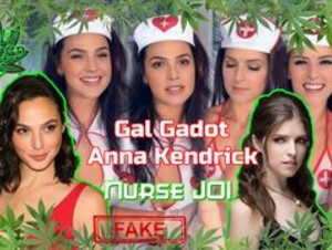 Gal Gadot & Anna Kendrick - Nurse Joi | FAKE